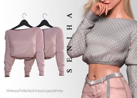 Second Life Marketplace - Seniha. Chloe Top // Nude